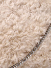 falabella vegan shearling handbag with double handle