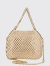 falabella mini tote bag covered in crystals with chain detail