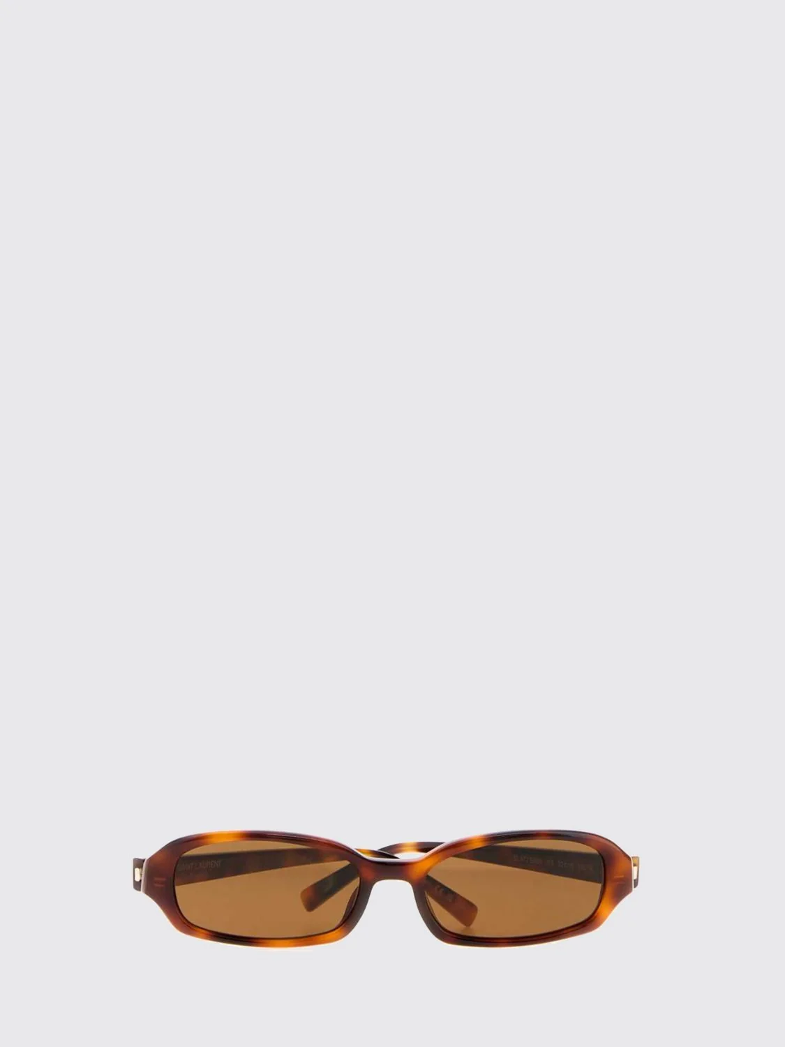 SAINT LAURENT OS tortoiseshell print acetate cat-eye sunglasses