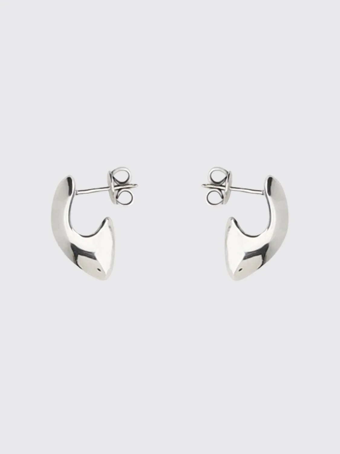 sterling silver drop earrings with butterfly closure