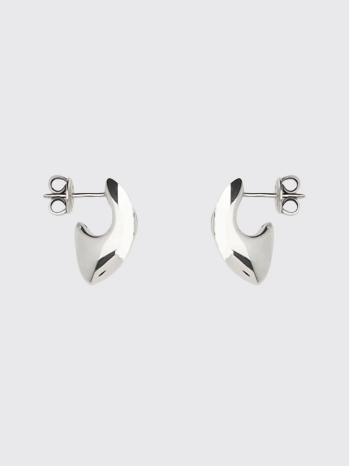 sterling silver drop earrings with butterfly closure