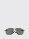 aviator sunglasses in metal with double bridge