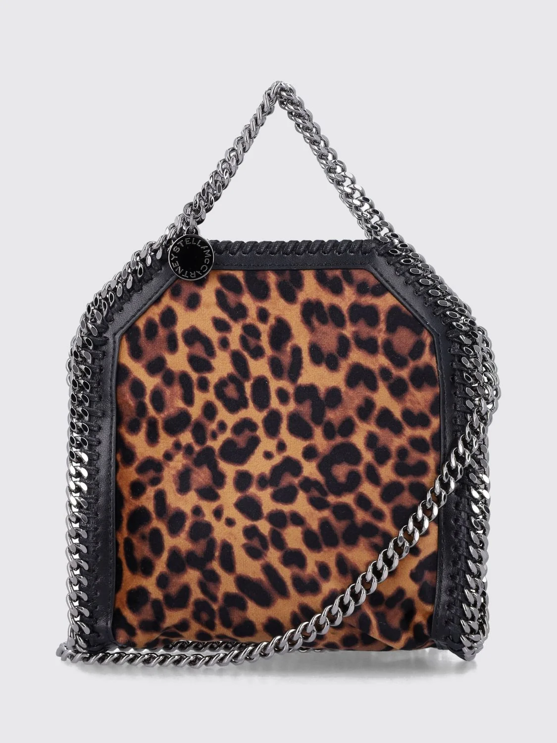 STELLA MCCARTNEY OS falabella animal-print alter mat mini handbag