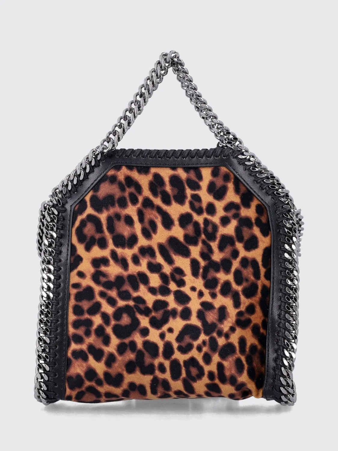 STELLA MCCARTNEY OS falabella animal-print alter mat mini handbag