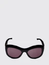 cat-eye sunglasses in tortoiseshell acetate with gg monogram logo