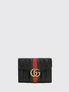 gg marmont quilted lambskin wallet with logo hardware