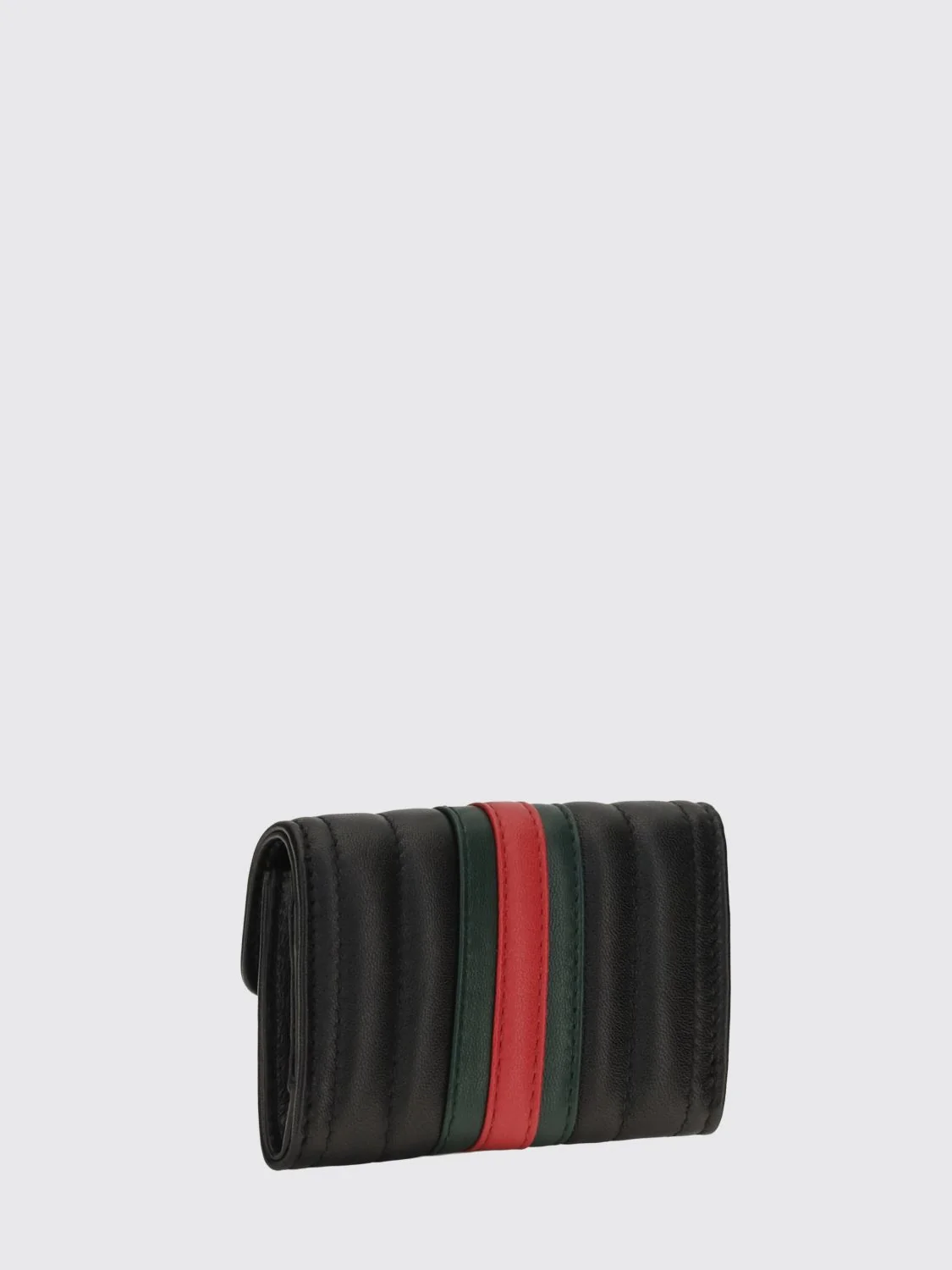 GUCCI OS gg marmont quilted lambskin wallet with logo hardware