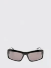 rectangular acetate sunglasses with coloured lenses