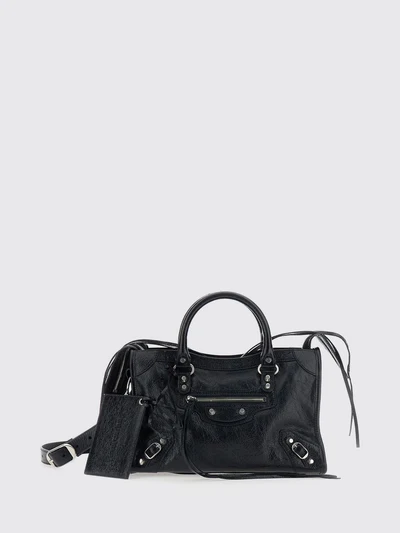 le city studded arena lambskin handbag with shoulder strap