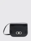double gancini mini calfskin crossbody bag