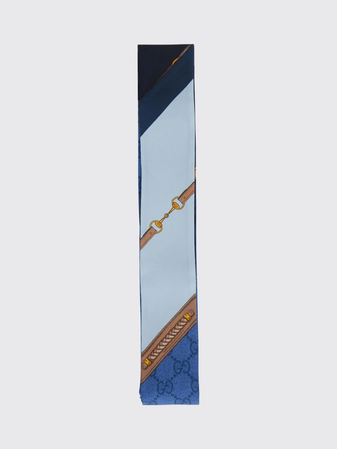 GUCCI OS gg monogram print silk bandeau
