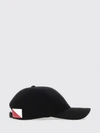 cotton baseball cap with embroidered anagram monogram