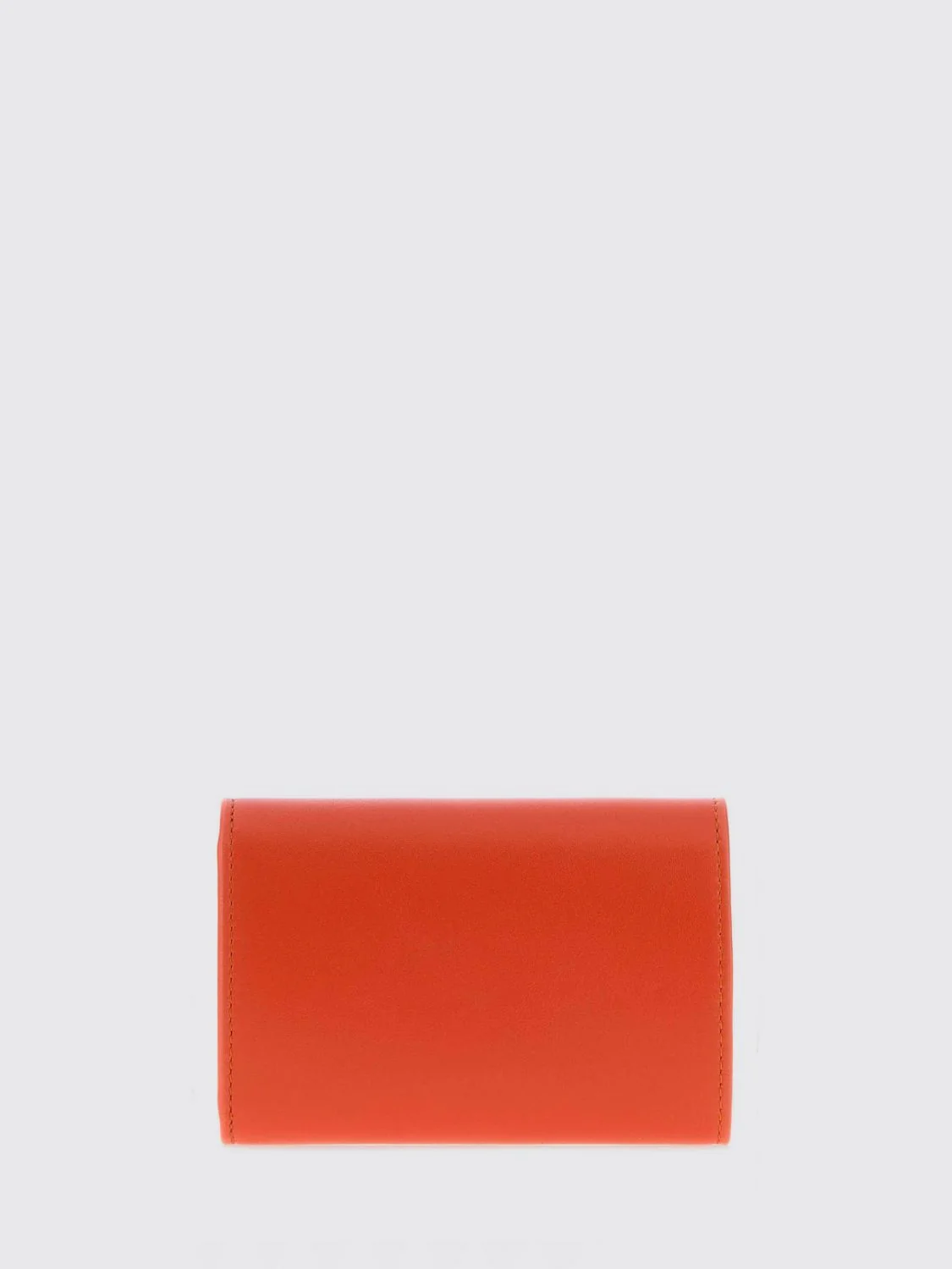 LOEWE OS pebble tri-fold wallet in calf leather with metal logo