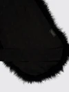 contemporary design headband crafted in soft shearling