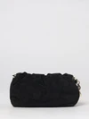 eva ruched suede calfskin mini crossbody bag