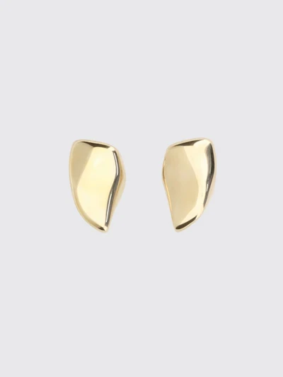 prisma 18ct gold-plated silver drop earrings