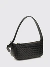 nodo mini shoulder bag in woven lambskin