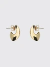 yellow gold-plated silver drop earrings