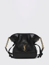 jamie ysl monogram lambskin leather mini bucket bag