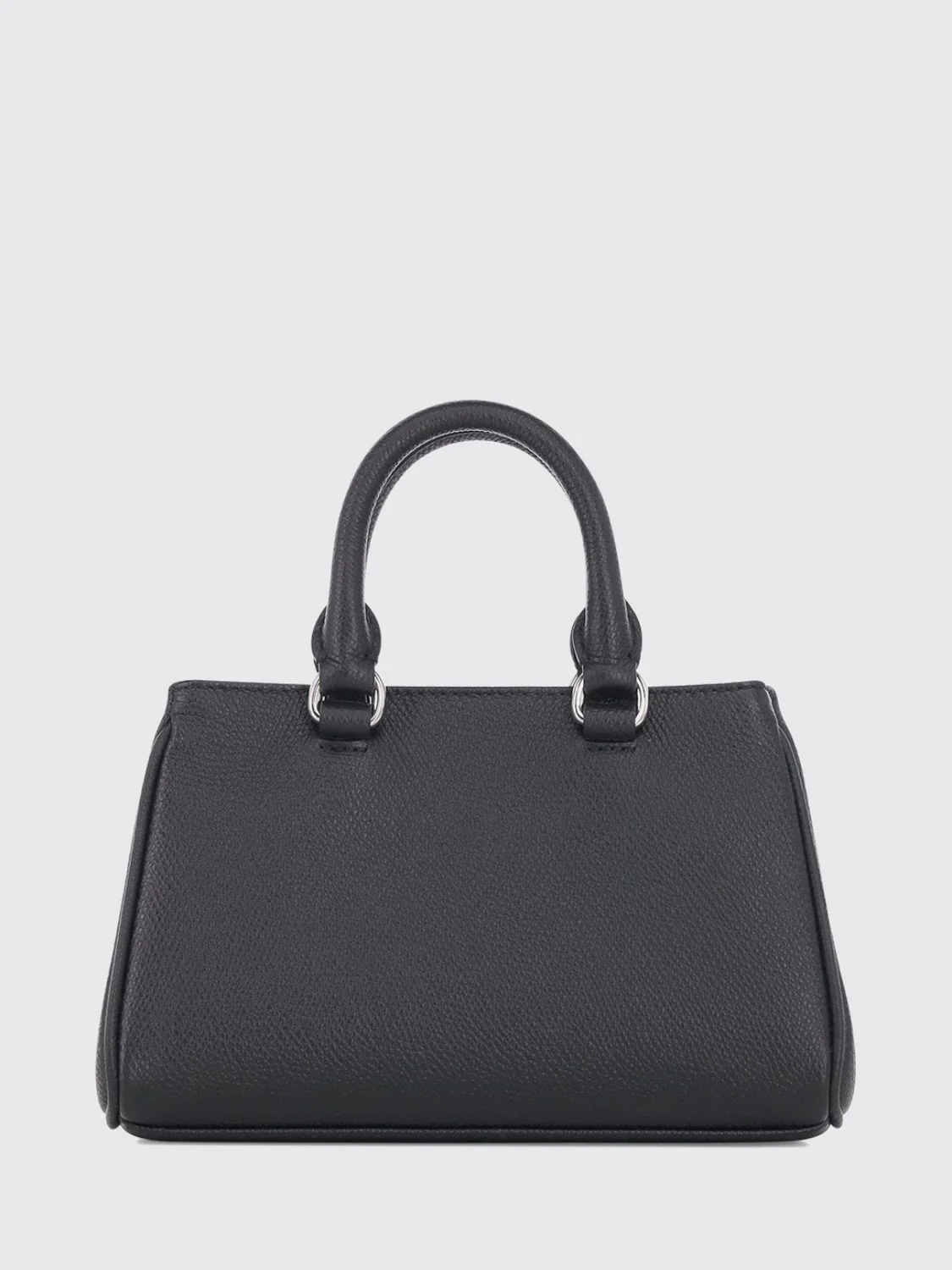 VALENTINO GARAVANI OS vlogo signature grained calfskin leather handbag