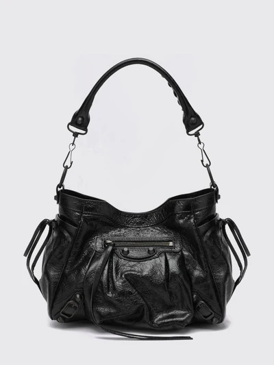 le city studded arena lambskin shoulder bag