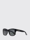 square acetate sunglasses with laminated logo