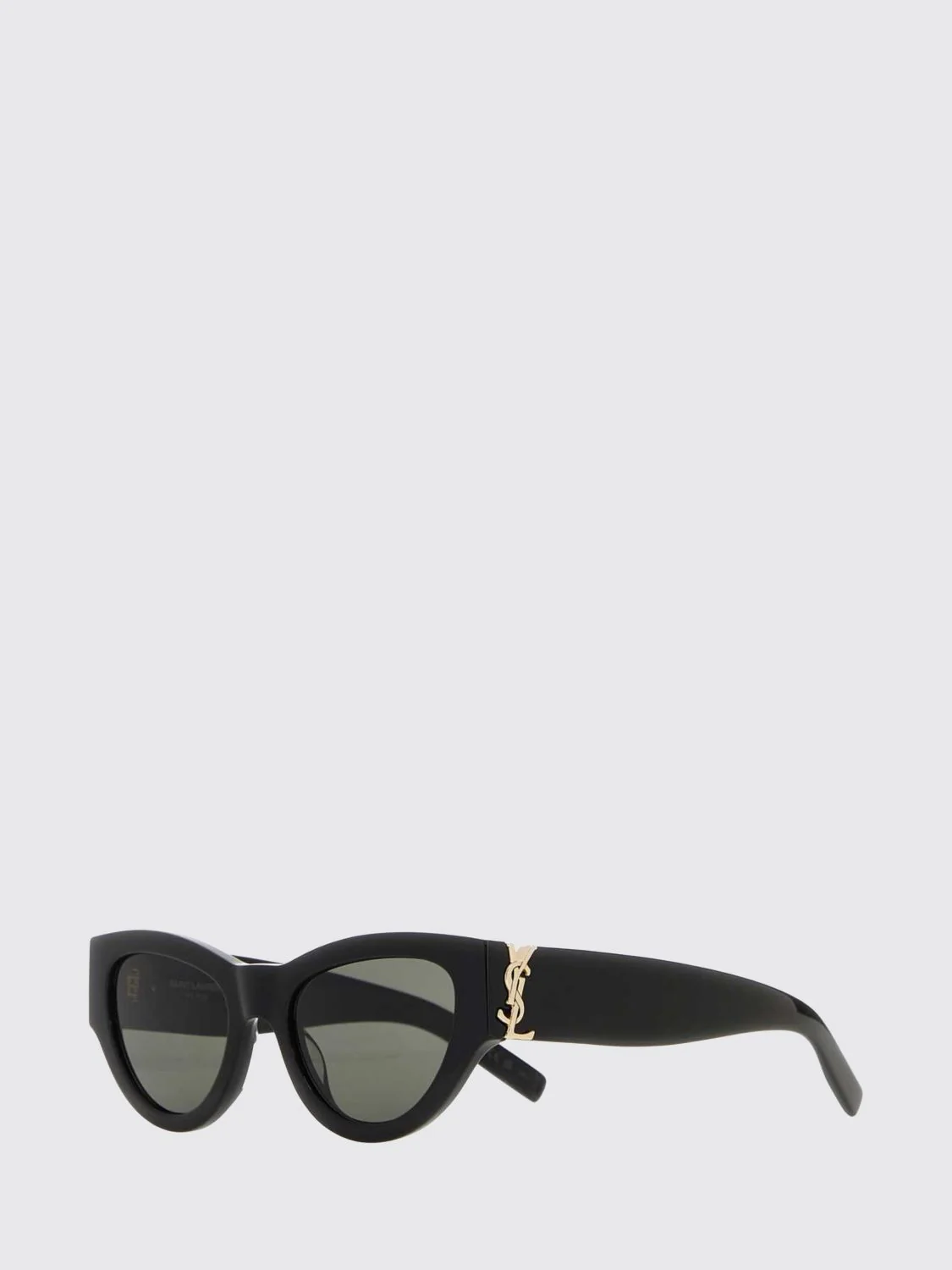 cat-eye acetate sunglasses with ysl monogram