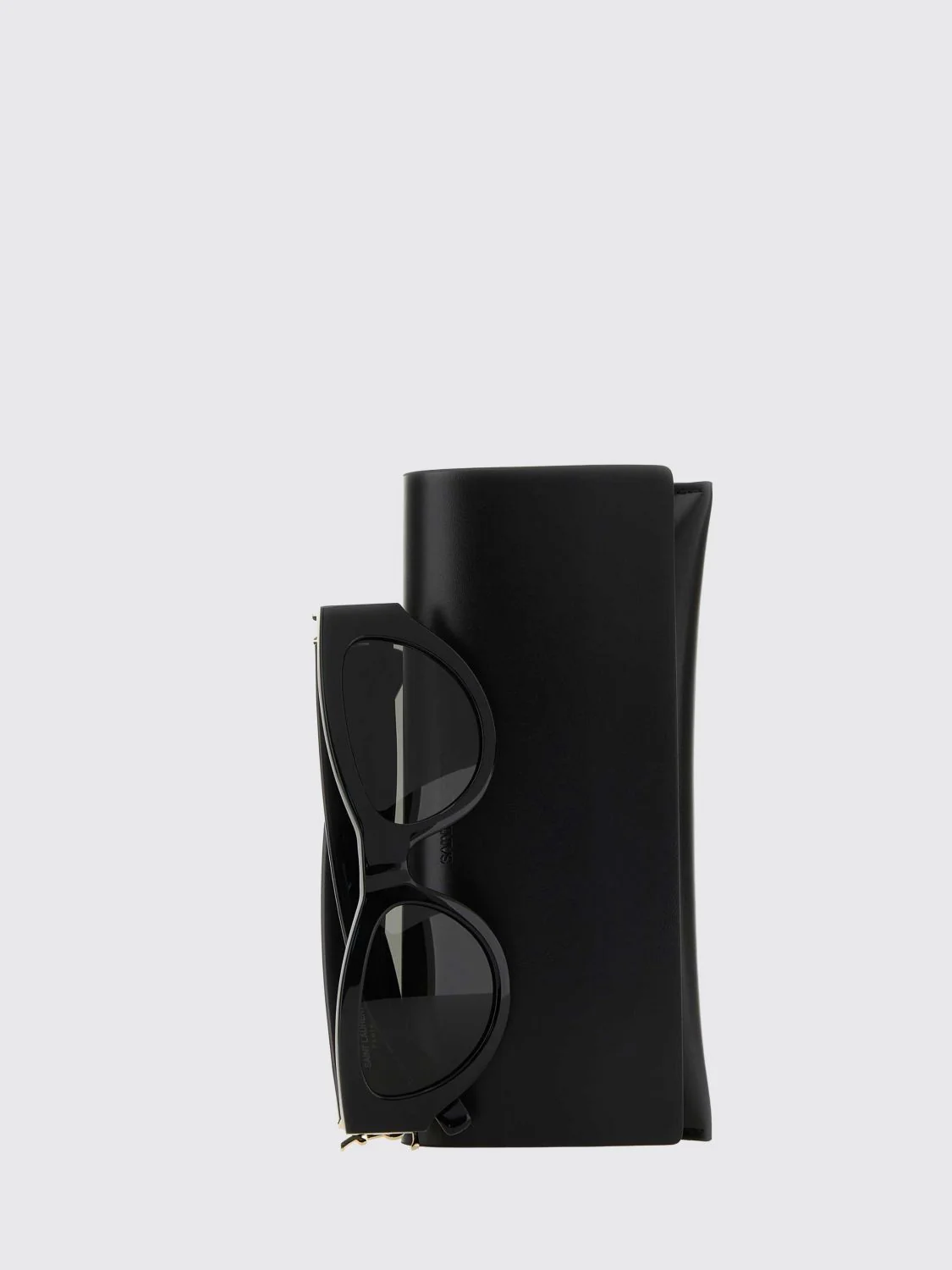 cat-eye acetate sunglasses with ysl monogram