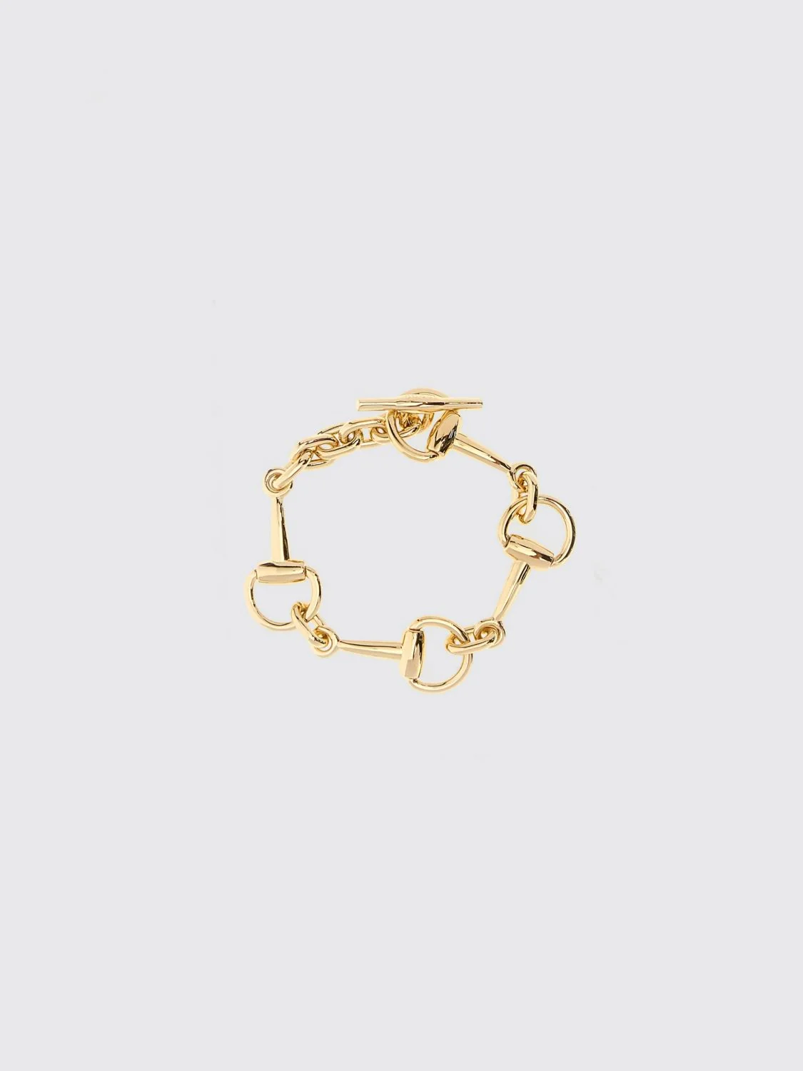 GUCCI OS horsebit gold-finish metal choker necklace