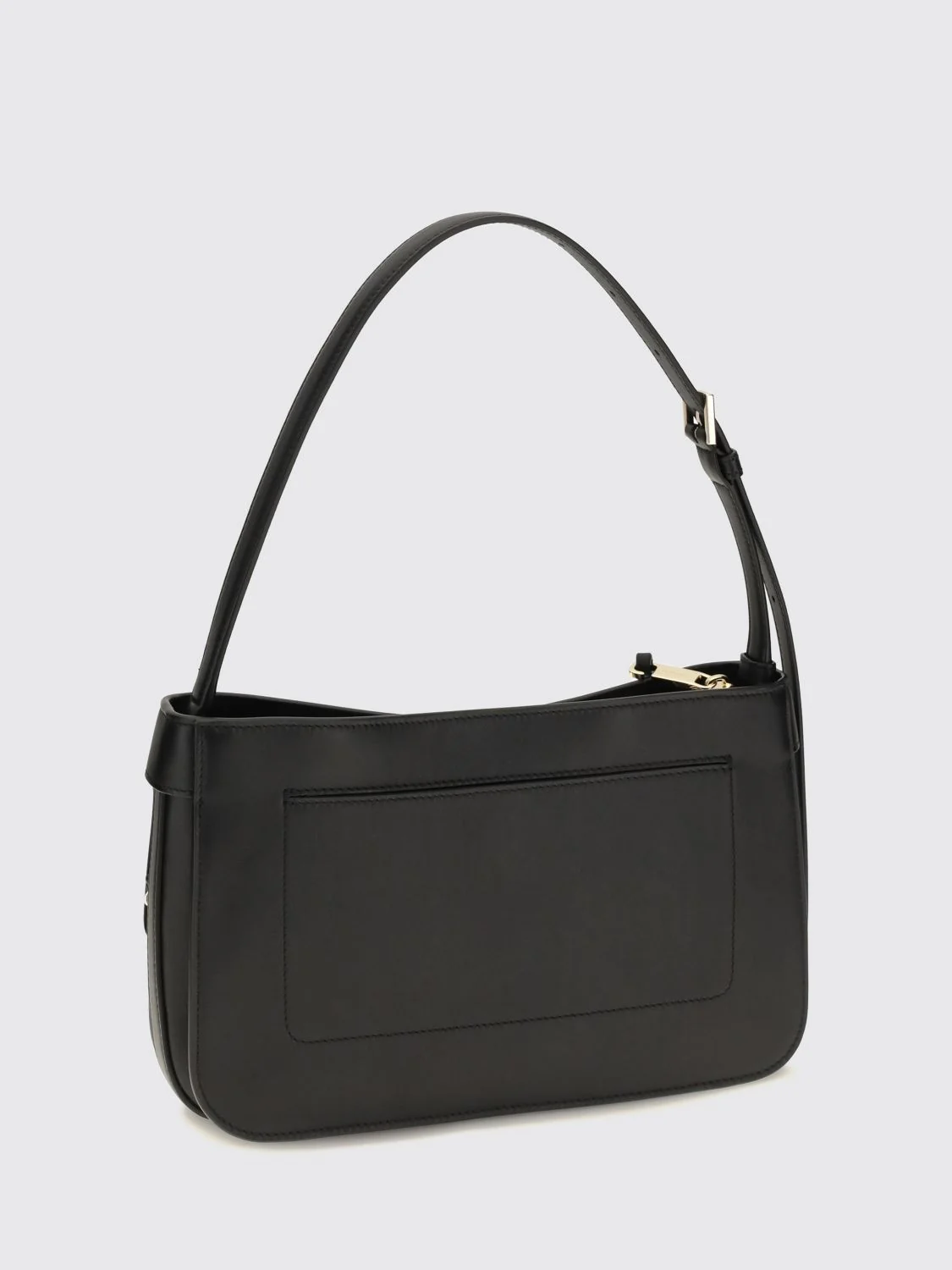 FERRAGAMO OS mini calfskin leather shoulder bag with gancini clasp