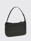 mini calfskin leather shoulder bag with gancini clasp