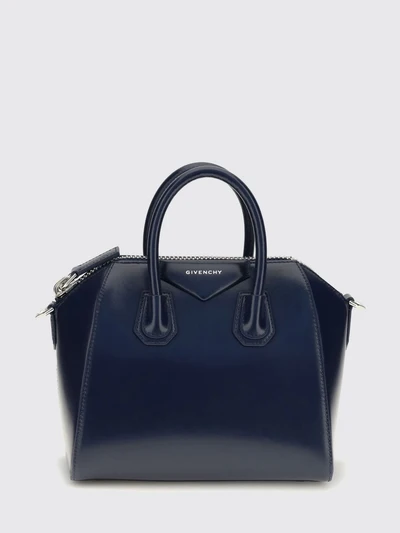 antigona mini bag in smooth calf leather with shoulder strap
