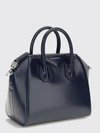 antigona mini bag in smooth calf leather with shoulder strap