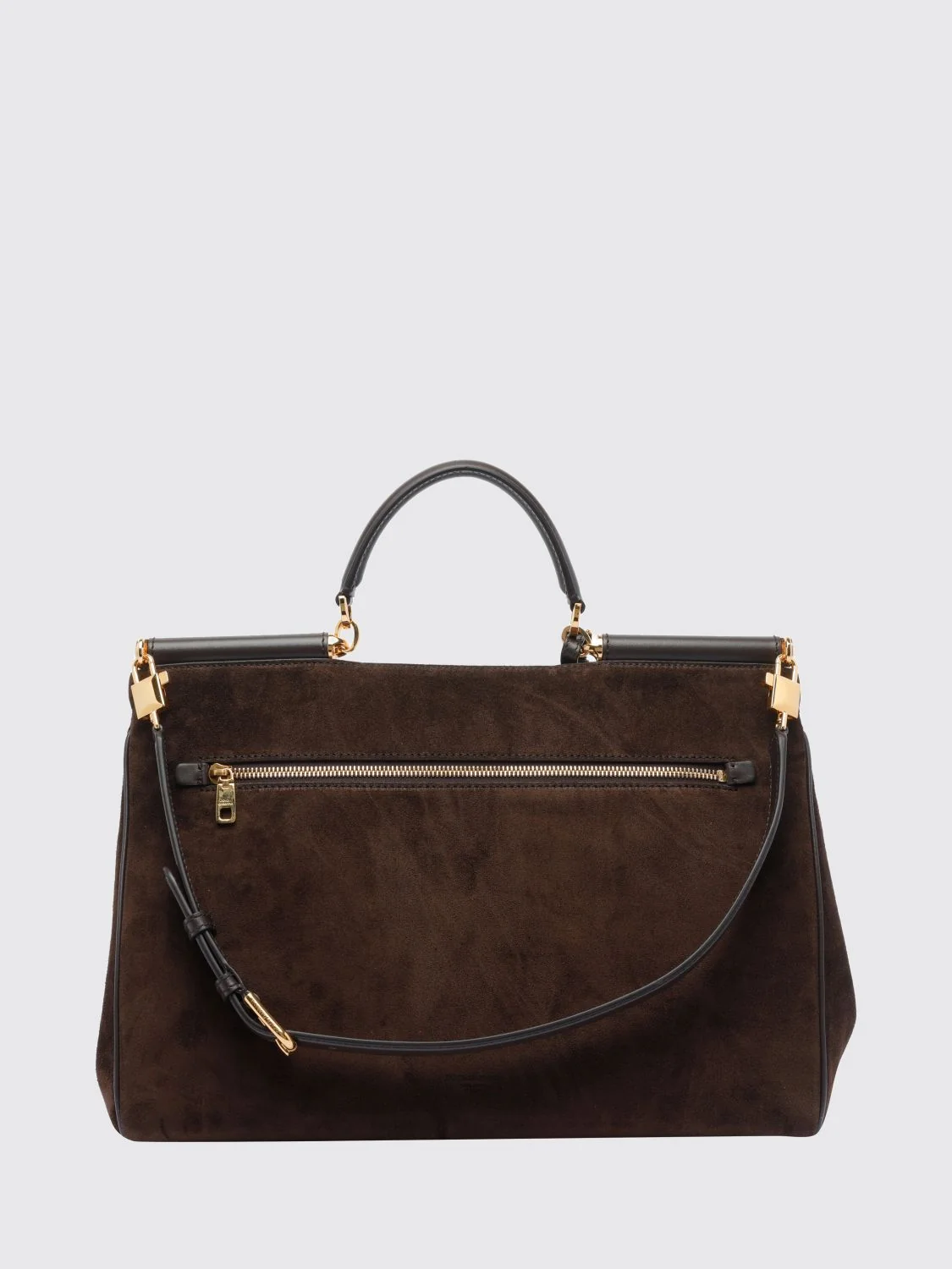 my sicily suede handbag with charm