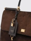 my sicily suede handbag with charm