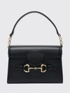 horsebit duomo smooth calf leather mini handbag with logo detail