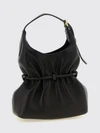 sphynx ruched lambskin mini bag with adjustable handle