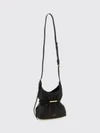 sphynx ruched lambskin mini bag with adjustable handle