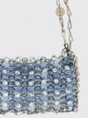 1969 nano shoulder bag in resin and metal mesh