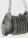 iconic chain 1969 bag in steel metal mesh with magnetic closure