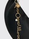 chloé icons hobo bag in lambskin with metal mesh handle