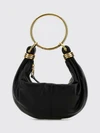 chloé bracelet smooth calfskin leather handbag with metallic handle
