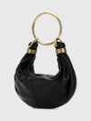 chloé bracelet smooth calfskin leather handbag with metallic handle