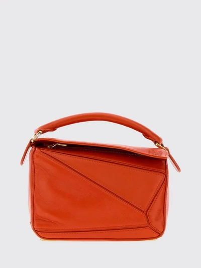 mini puzzle asymmetric lamb nappa handbag