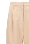 idai cotton and linen blend pants