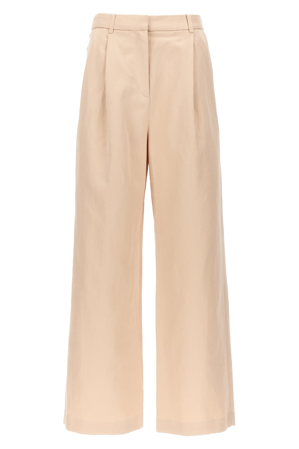 LOULOU DE SAISON XS idai cotton and linen blend pants