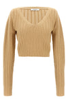 ifrem cropped wool and cashmere sweater