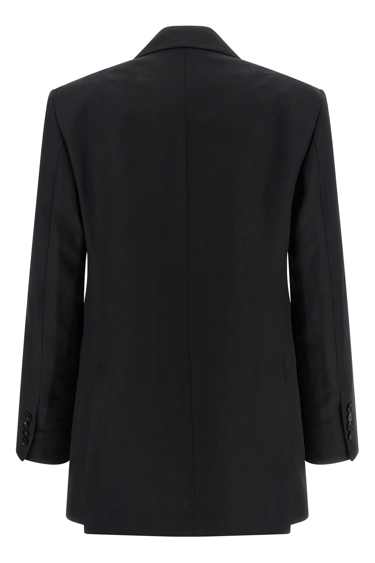 ALBERTO BIANI 38 double-breasted blazer in viscose and linen blend