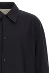 reversible lightweight jacket - flight line in solid color waterproof fabric a