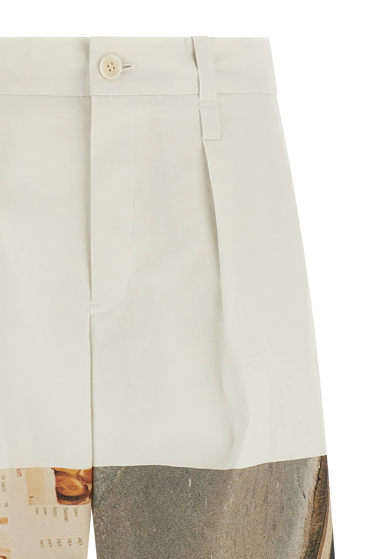 street view cotton blend pants
